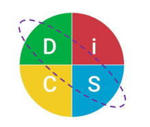 DiSC - Interaction Between Styles:  D (Dominant) with S (Steady)