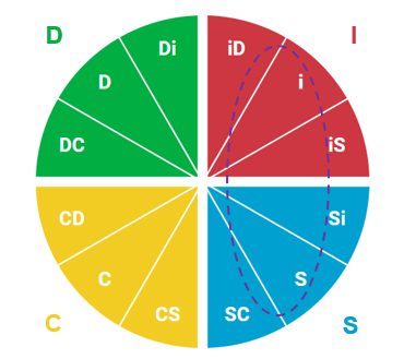 DiSC Interaction between Styles: i (Influence) with S (Steady ...
