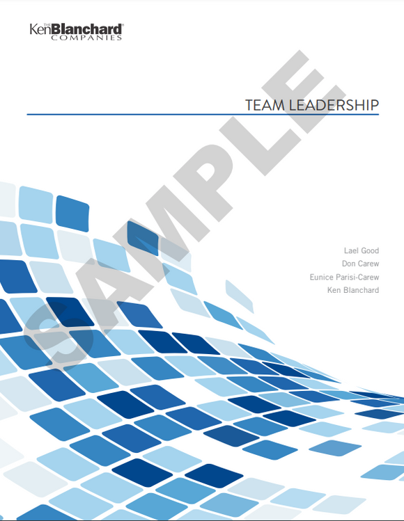 Team Leadership - Participant Workbook